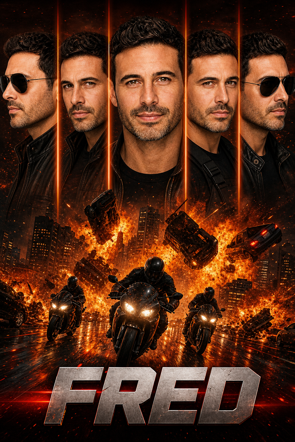 Affiche Blockbuster Action